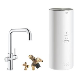 GROHE Red 3-in-1 Kokendwaterkraan U-Uitloop Chroom Kokendwaterkraan