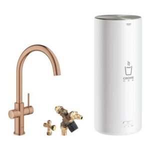 Grohe Red 3-in-1 Kokenwaterkraan C-uitloop Kokendwaterkraan