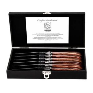 Laguiole Style de Vie Luxury Line Steakmessenset 6 st. Steakmes