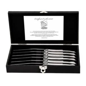 Laguiole Style de Vie Luxury Line Steakmessenset 6 st. Steakmes