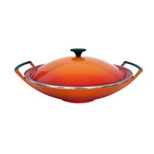 Le Creuset Gietijzeren Wok Ã 36 cm/ 4