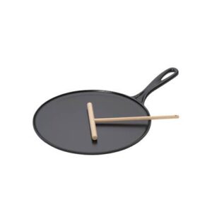 Le Creuset Pannenkoekenpan Ã 27 cm + Spatel + Beslagverdeler Pannenkoekenpan