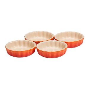 Le Creuset Taartvorm Ã 11 cm - 4 st. Taartvorm