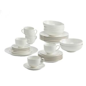 Maxwell & Williams Diamonds Round Koffie-/Dinerset 30-delig Serviesset