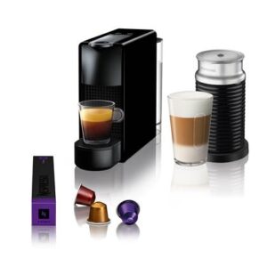 Nespresso Krups Essenza Mini XN1118 + Melkopschuimer Koffiecupmachine