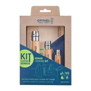 Opinel Nomad Outdoor Kookset 5-delig Snijplank