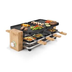 Princess 162910 Raclette Pure 8 Grill Gourmetstel