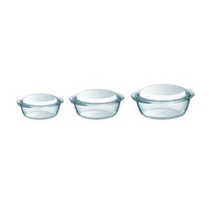 Pyrex Casseroles Ovenschalen Set van 3 Ovenschaal