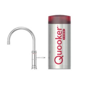 Quooker COMBI+ Classic Fusion Round Chroom Kokendwaterkraan Kokendwaterkraan