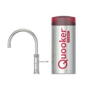 Quooker COMBI+ Classic Fusion Round RVS Kokendwaterkraan Kokendwaterkraan