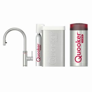 Quooker CUBE COMBI Flex RVS Kokendwaterkraan Kokendwaterkraan