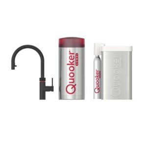 Quooker CUBE COMBI Flex Zwart Kokendwaterkraan Kokendwaterkraan