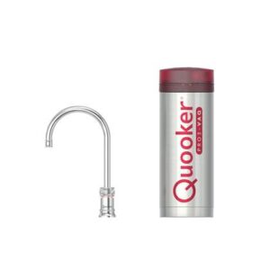 Quooker PRO3 Classic Nordic Round Chroom Kokendwaterkraan Kokendwaterkraan