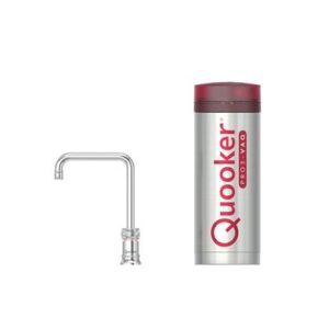 Quooker PRO3 Classic Nordic Square Chroom Kokendwaterkraan Kokendwaterkraan