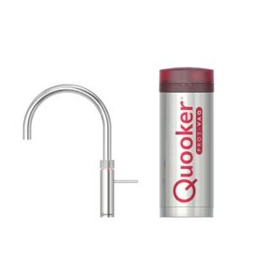 Quooker PRO3 Fusion Round Chroom Kokendwaterkraan Kokendwaterkraan