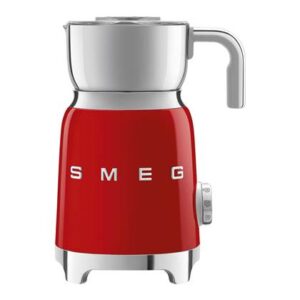 Smeg Elektrische Melkopschuimer Rood Melkopschuimer