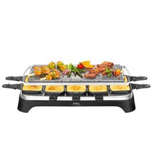 Tefal PR4578 Inox & Design 10 Steengrill Gourmetstel