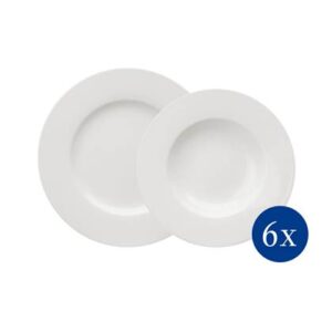 Villeroy & Boch Basic White Serviesset 12-delig Serviesset