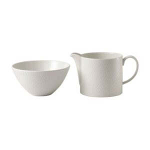 Wedgwood Gio Melk & Suikerset Melkkan & suikerpot