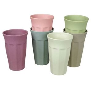 Zuperzozial Cupful Of Colour Bekers Bamboe 0
